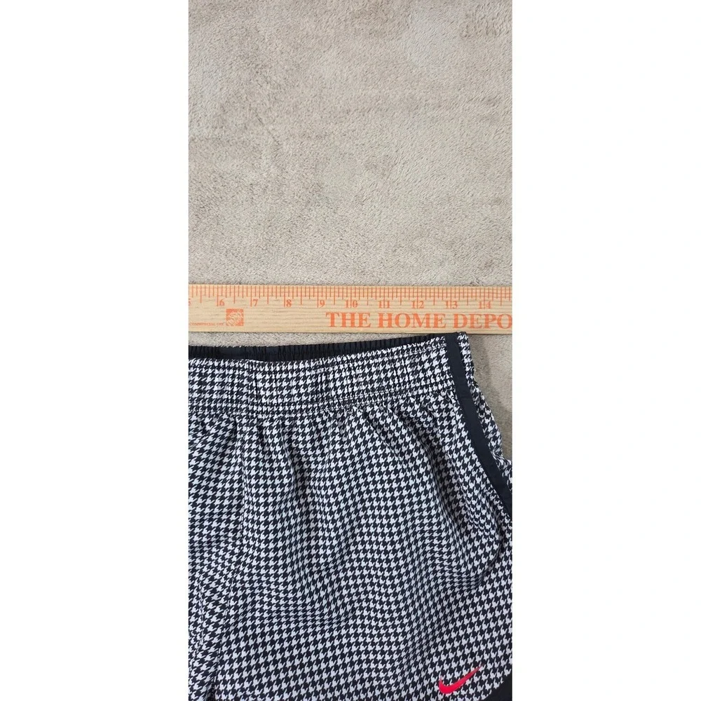 Nike tempo dri-fit shorts womens M black/white 3